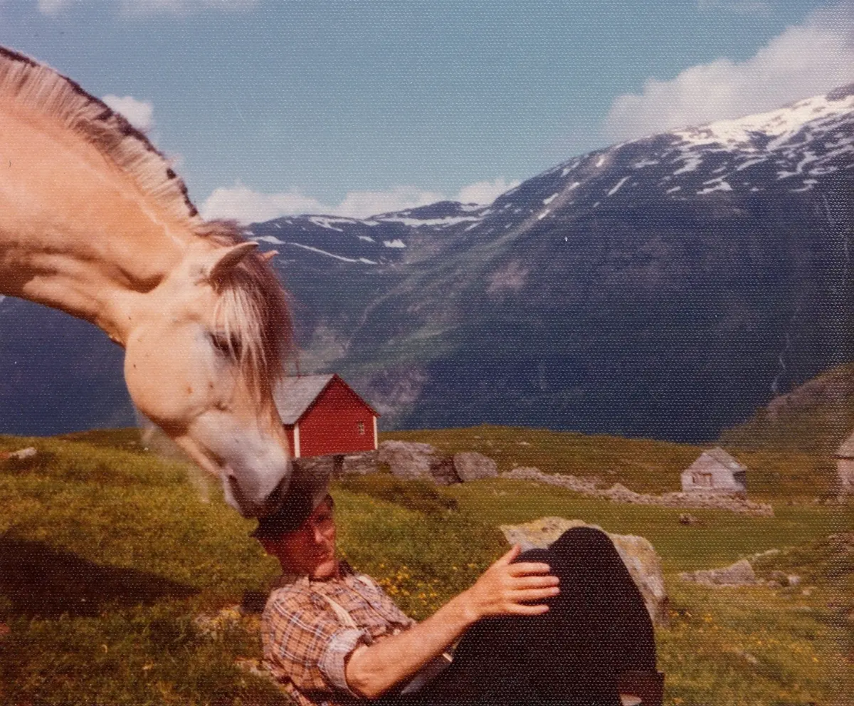 Olav H. Hauge på Jonstøl
