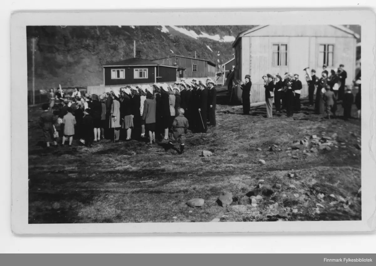 17. mai feiring i Nordvågen ca. 1948.