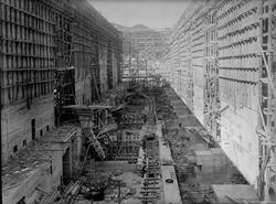 Bygging av kraftstasjonen Nore1, 

1927