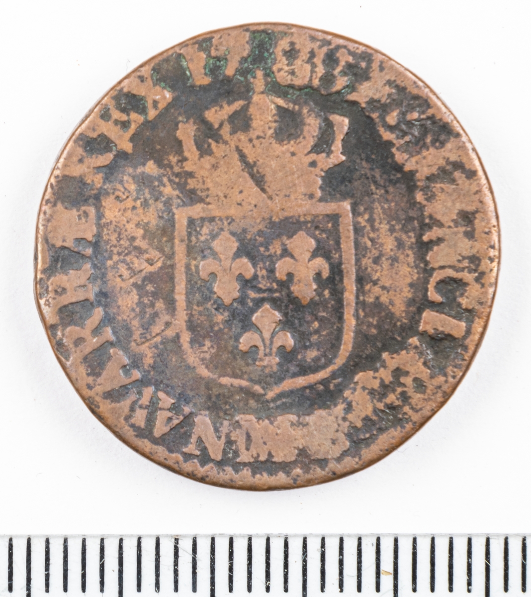 Mynt Frankrike 1788 ½ Sol.