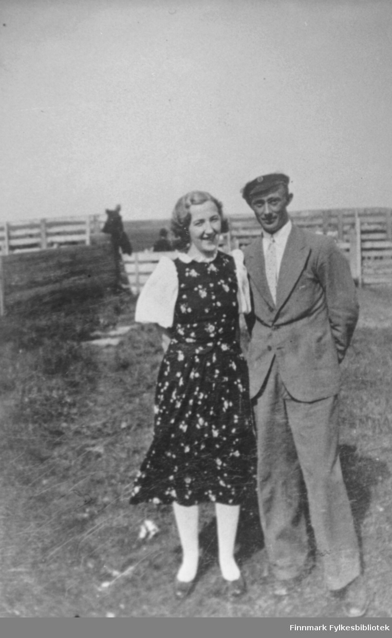 Ektepar Elsa og Ivar Sælø, ca. 1938.