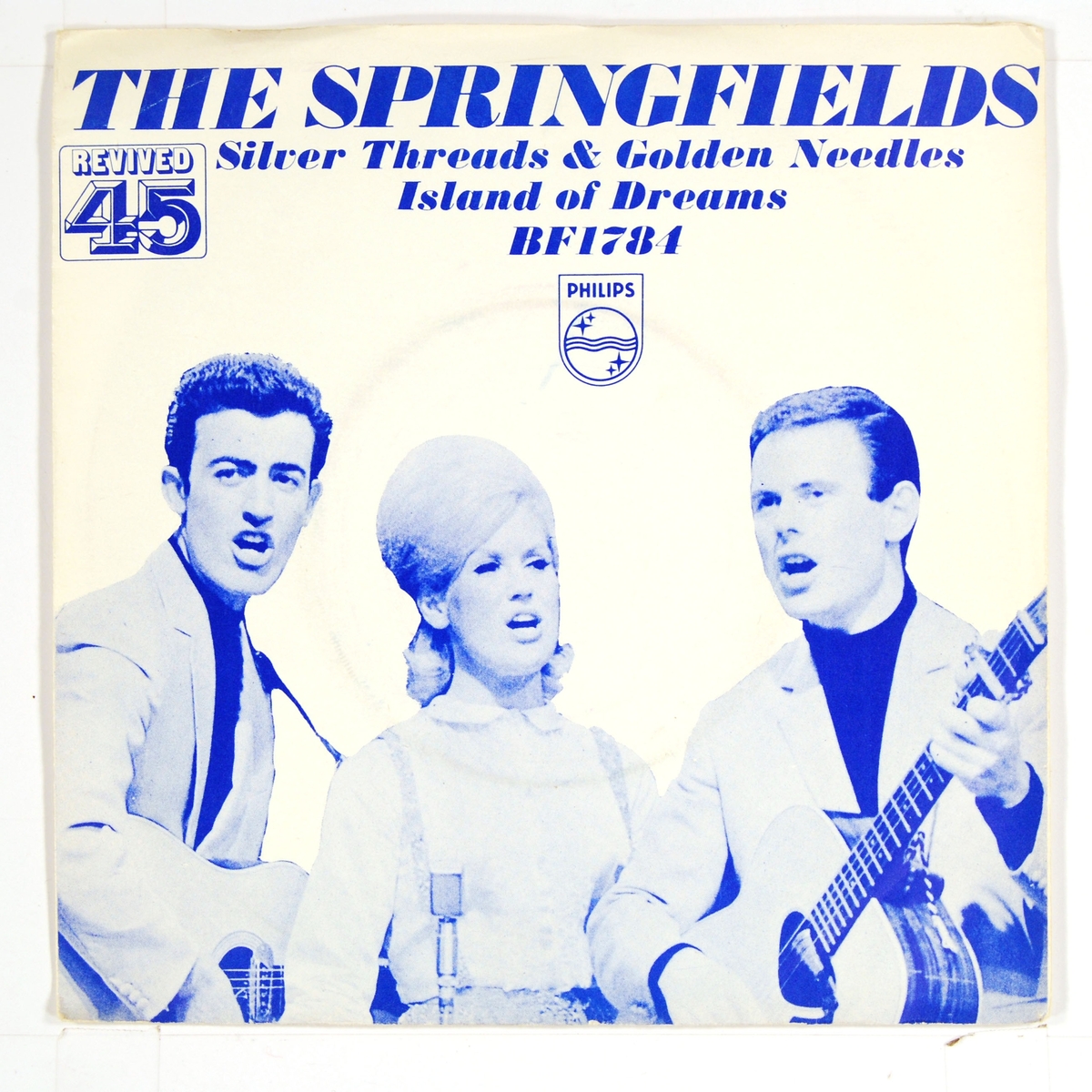 Bilde av de tre medlemmene i "The Springfields".