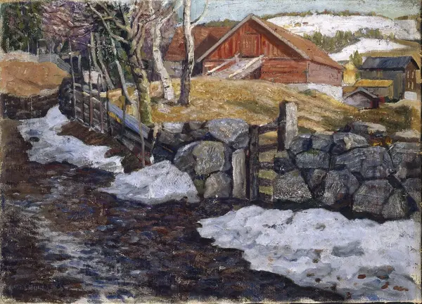 Fra Langsethgutua [Maleri]