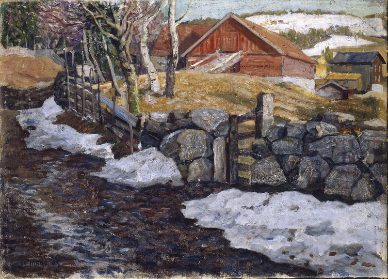 Fra Langsethgutua [Maleri]