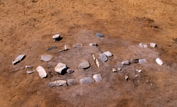 Stensättningarna G5 och G2 på gravfältet RAÄ Barnarp 171, L1