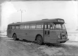 Buss fra Trondheim Bilruter. Eksteriør og interiør på Laderu