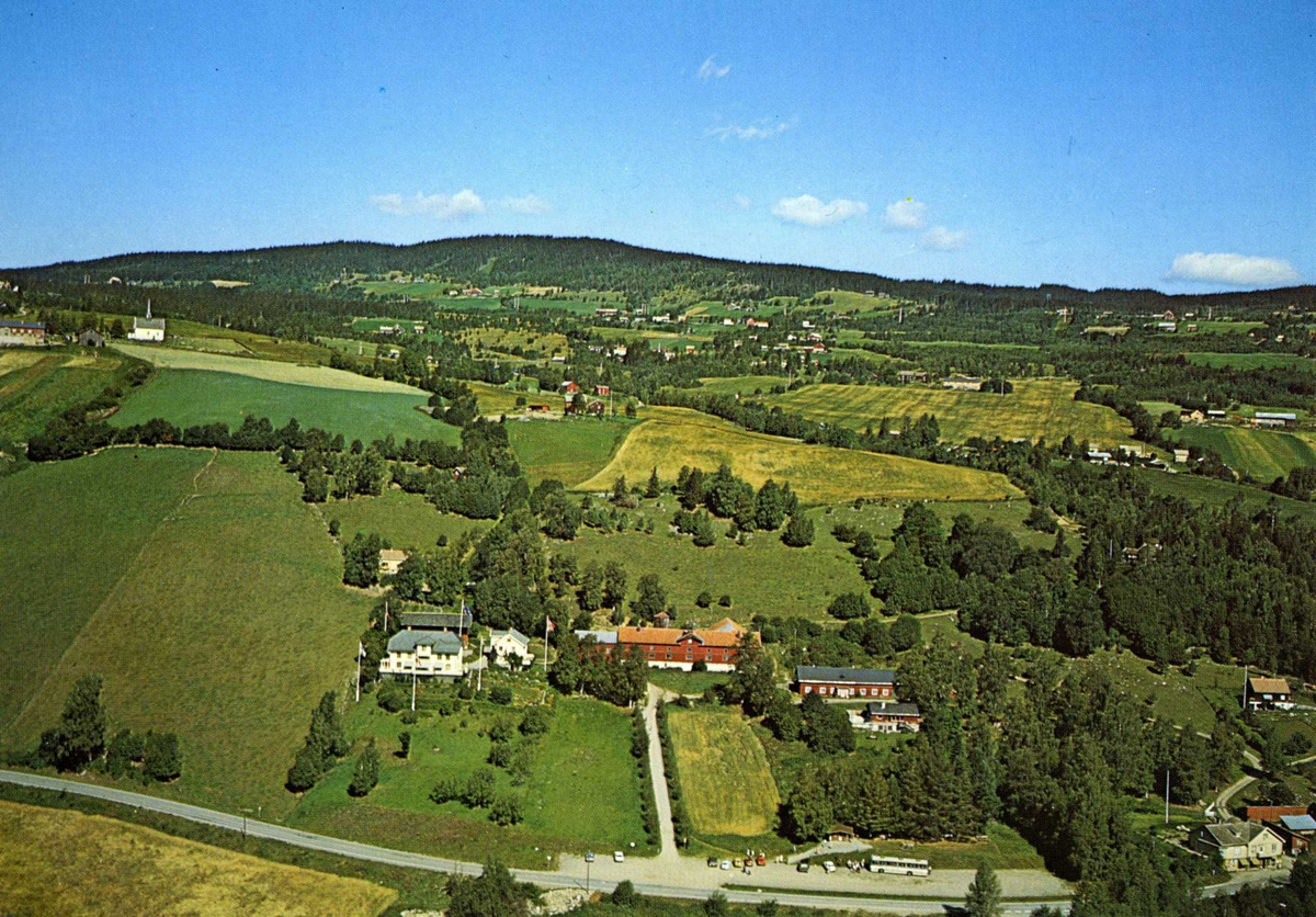 DOK:1978, flyfoto, Aulestad, Follebu, postkort