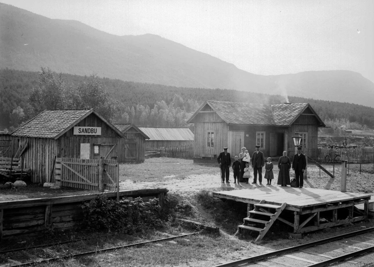 A.H.Sandbu i Sandbu station 1779-1916