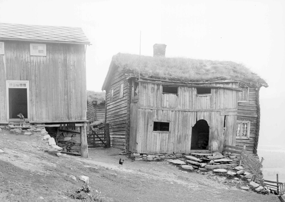 Kort: Ringebu Gaarden Bjørge. Stuen fasade Konv: Gaarden Bjørge Ringebu 12/8-17