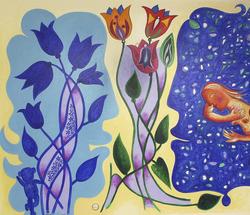 (uten tittel) [Maleri - Akryl]