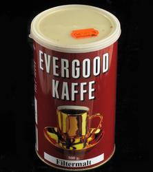 Hermetikkboks Evergood kaffe filtermalt