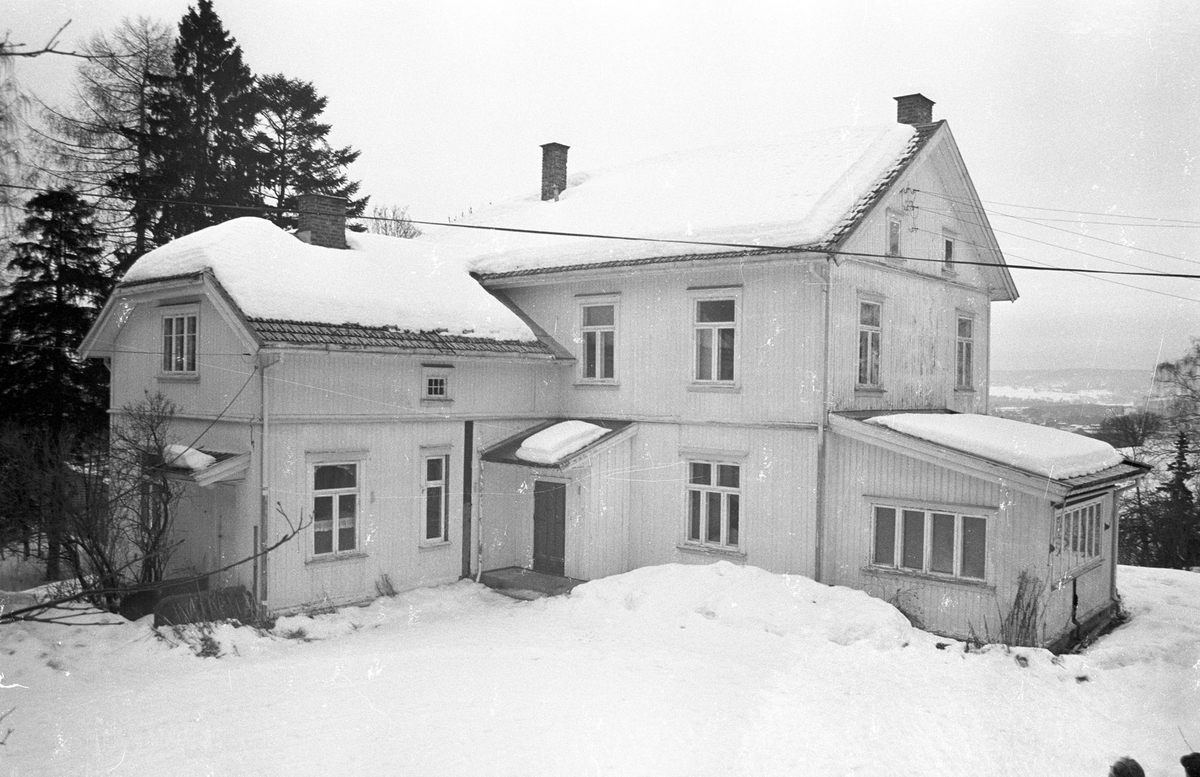 Sorenskriverhuset Eldre villa, vinter