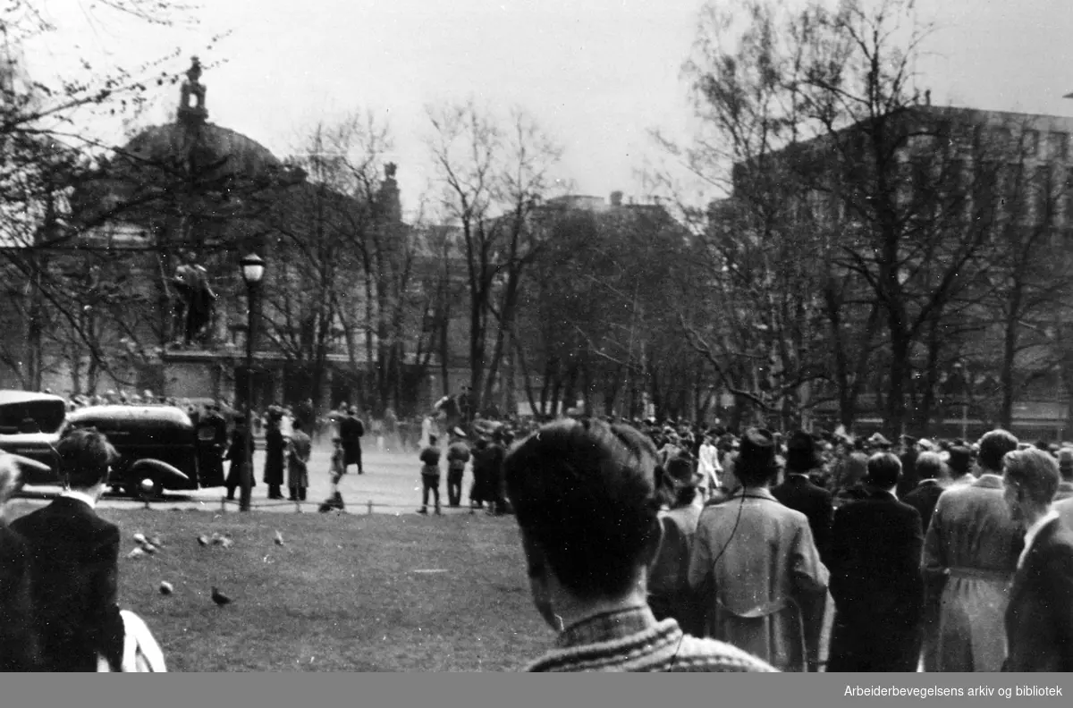 Uroligheter i Studenterlunden, .1943
