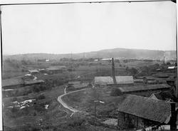 Fotografert mot sørøst fra taket på Østre Hasle gård i Økern