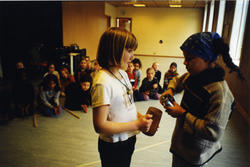 Barneteater. The Aboakyer Festival with Richard Danquah. Kon