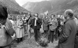 Befaring av vatningsanlegget i Eresfjord og Eikesdal. Offisi