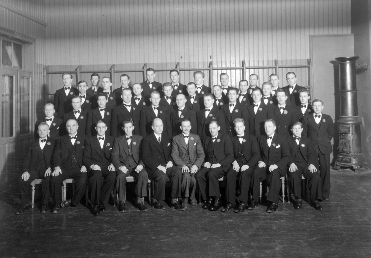 Fagforeningens Mannskor, 25-års jubileum 1940.