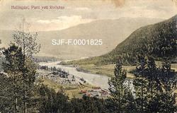 "Hallingdal. Parti ved Rolfshus."