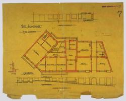 Hotel Scandinavie [Arbeidstegning]
