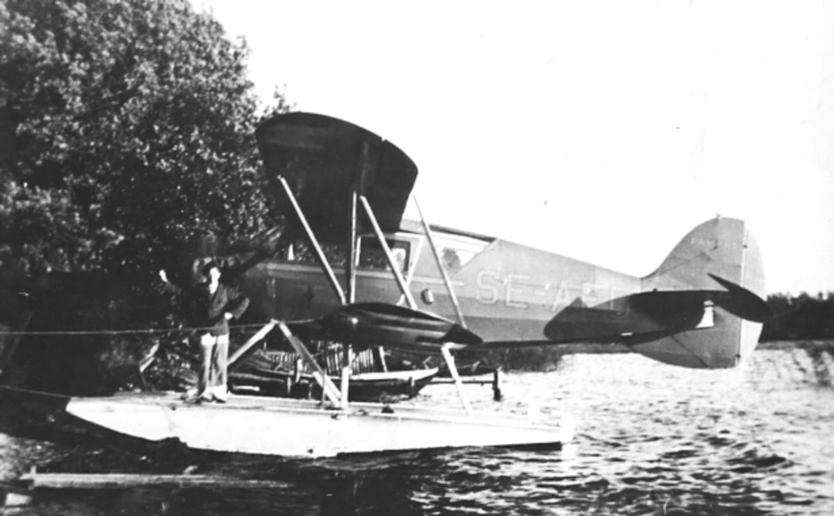 Karlsborg 1938. Flygplan 