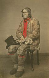 Mand fra Hardanger i ældre Dragt.