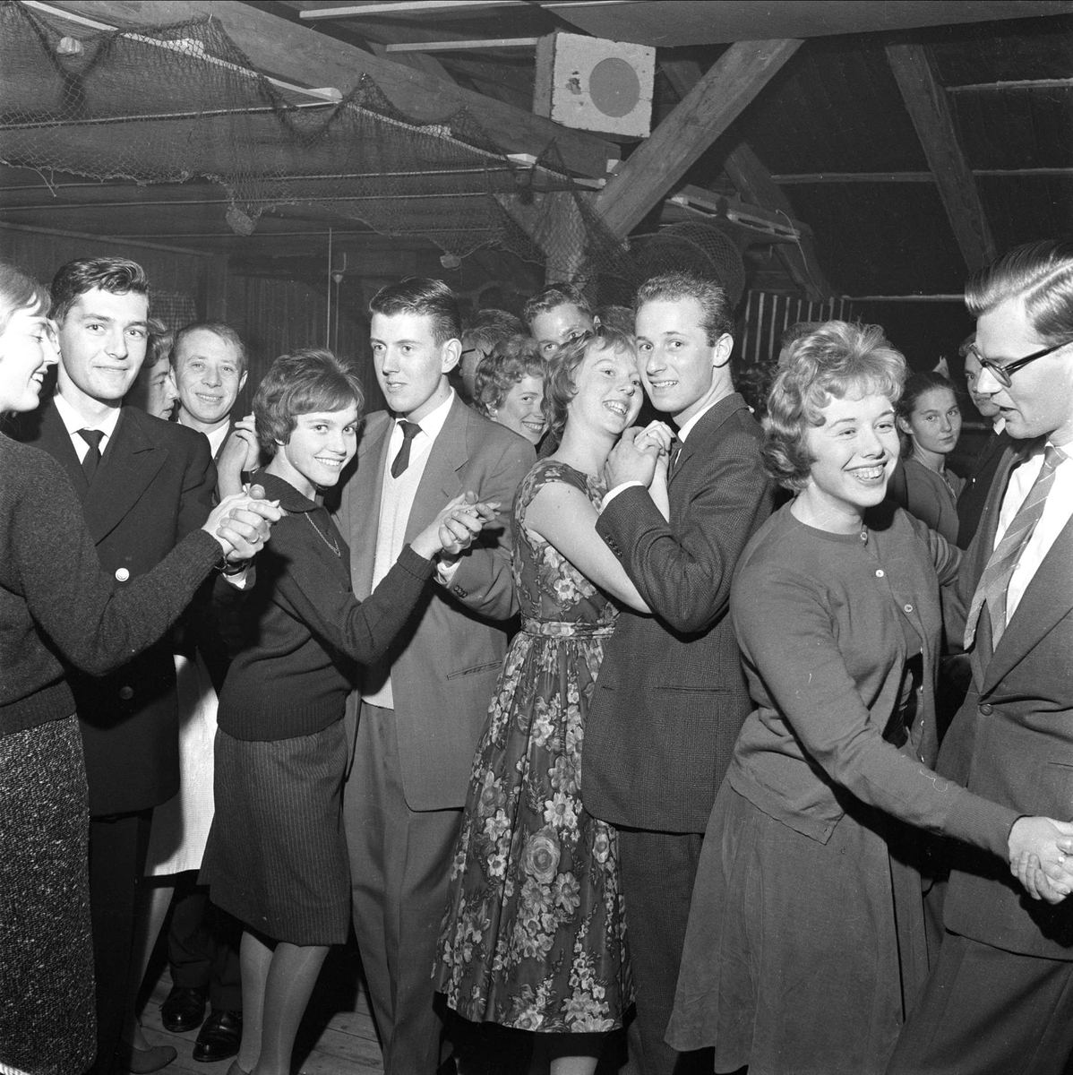 Dans, jazzklubb. Horten 30.10.1959.