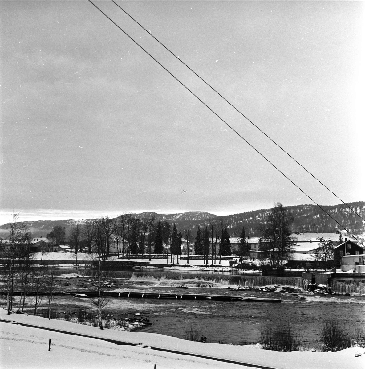 Div. bilder fra Kongsberg, 05.12.1960. 