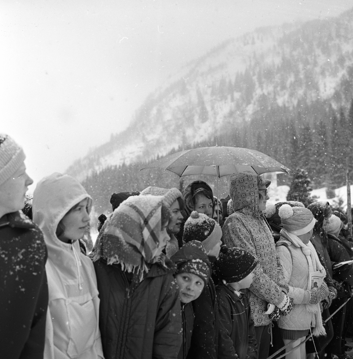 Hordaland, Voss, 1964, NM på ski  på Voss.