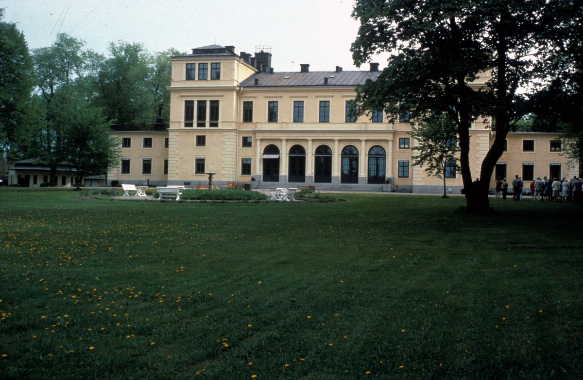 Rånäs slott, Fasterna socken, Uppland 1985