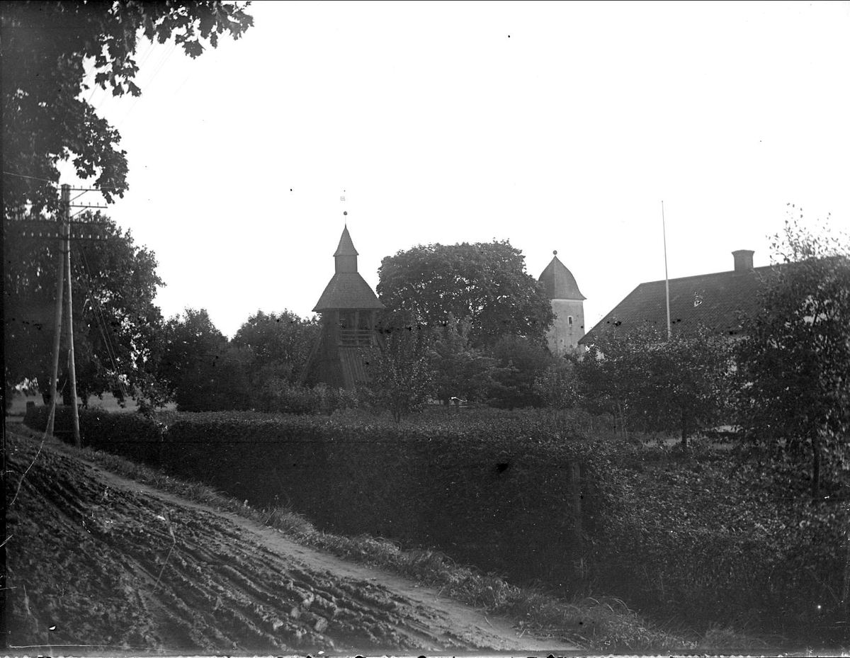 Klockstapeln vid Yttergrans kyrka, Uppland 1912