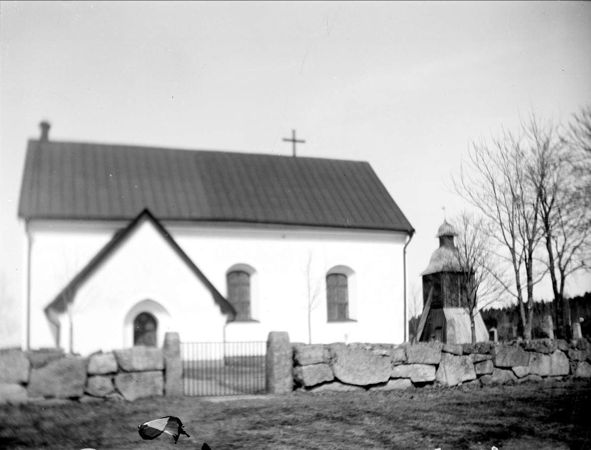 Ålands kyrka, Ålands socken, Uppland i maj 1924