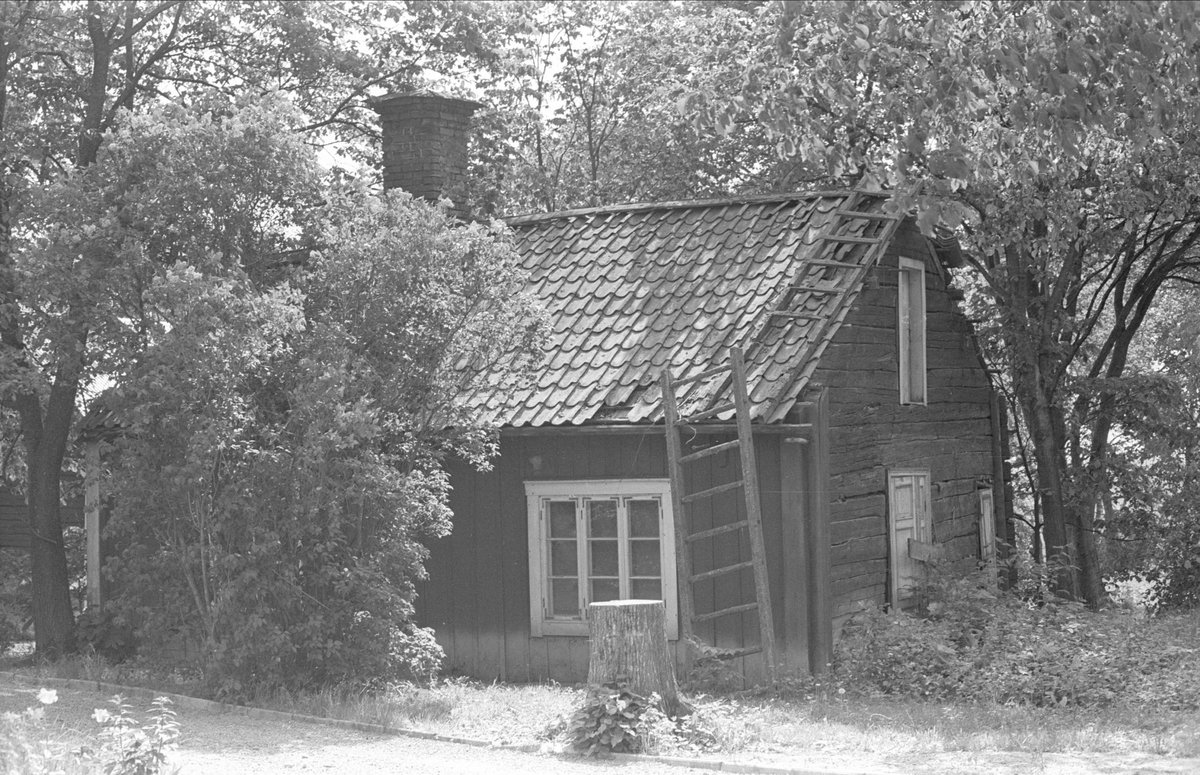 Före detta bostadshus, Edeby 5:1, Edebybro, Danmarks socken, Uppland 1977