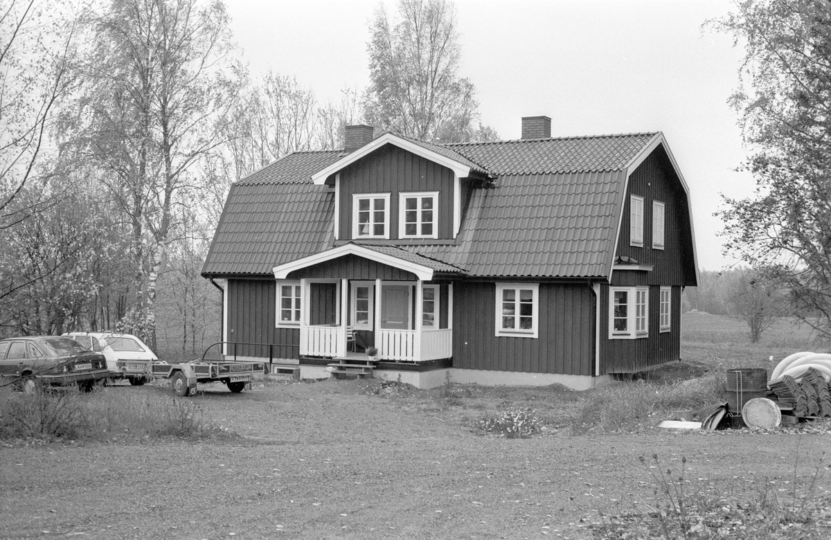 Bostadshus, Tungelbo 1:7, Jumkil socken, Uppland 1983