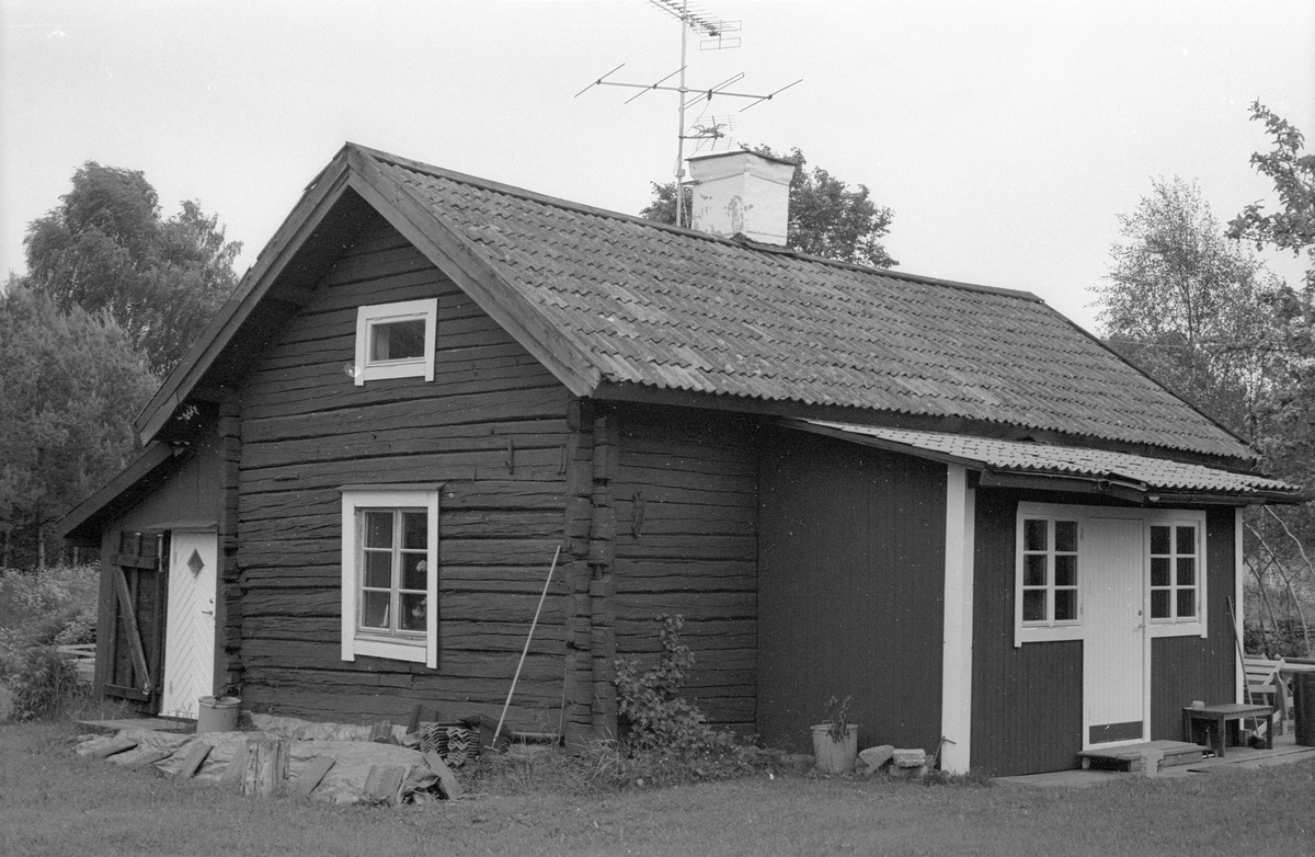 Bostadshus, Sotter 1:8, Sotter, Knutby socken, Uppland 1987