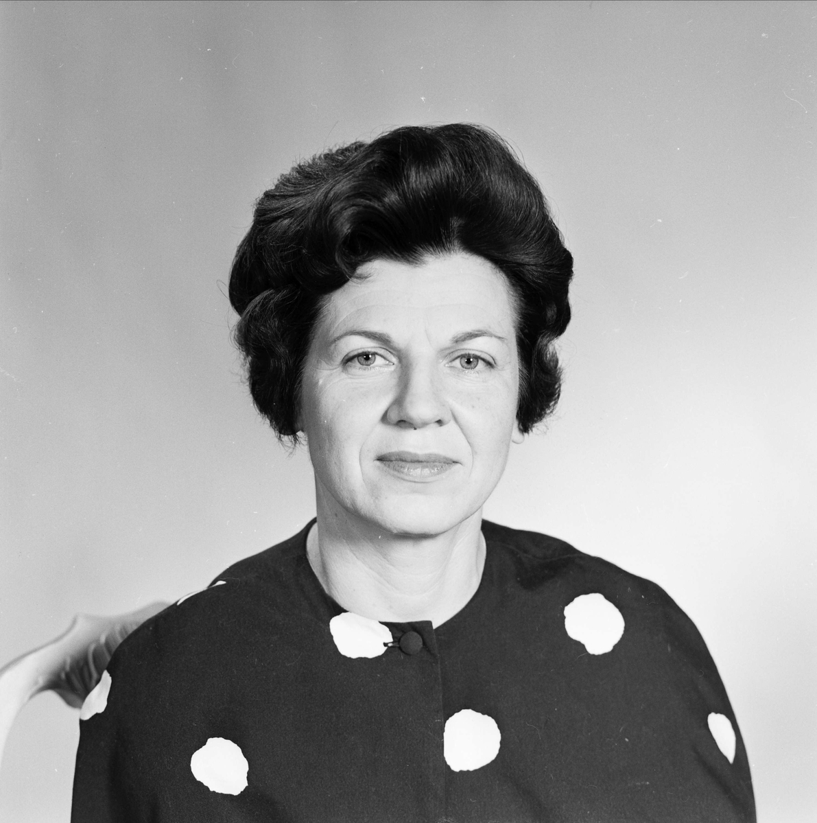 Konstnärinnan Ingrid Atterberg, Uppsala, maj 1964