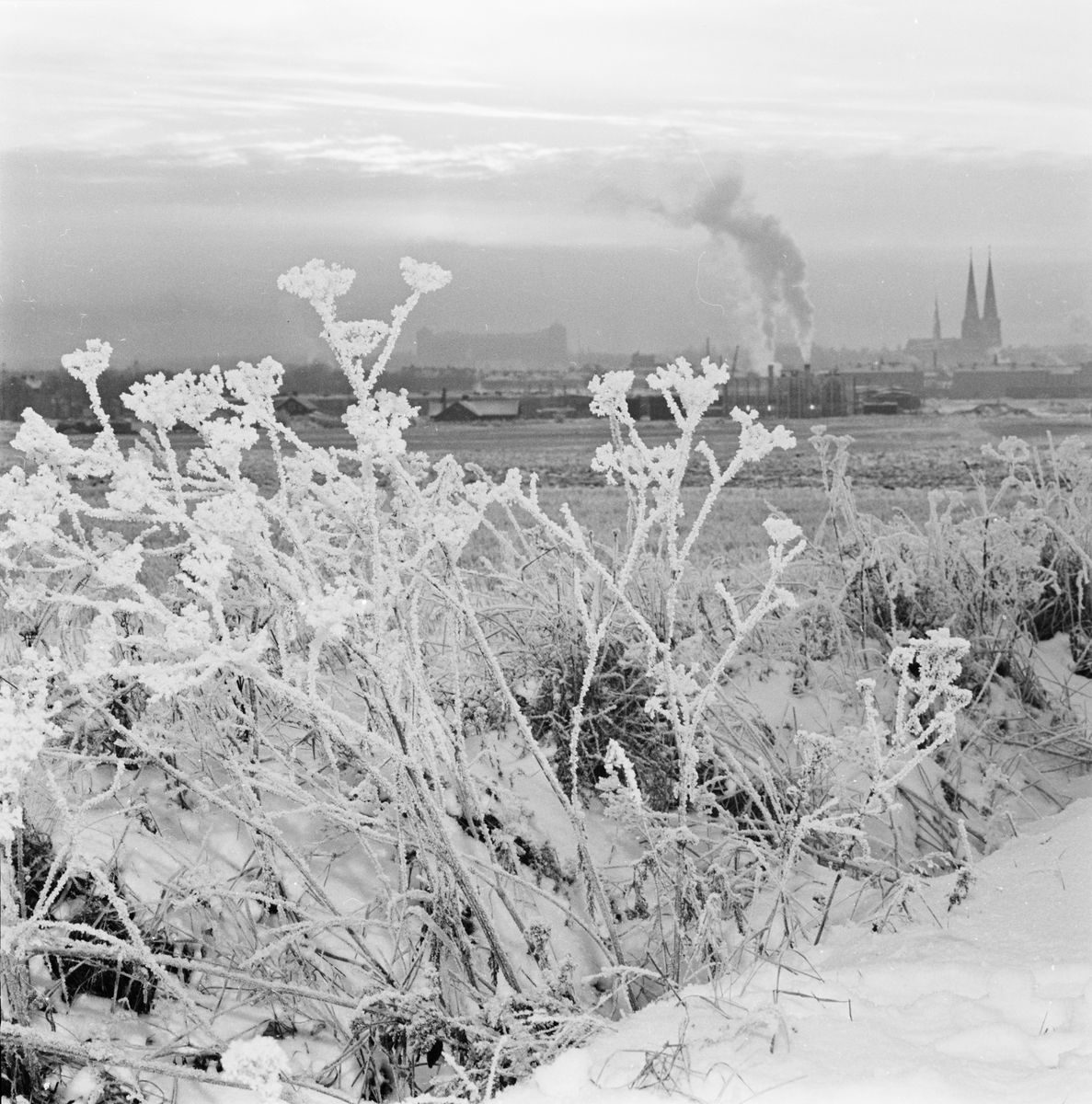 Vinter, Uppsala december 1962