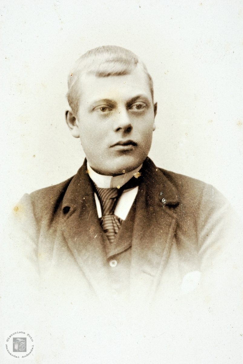 Portrett av Nils Theodor Kvåfjordnes.