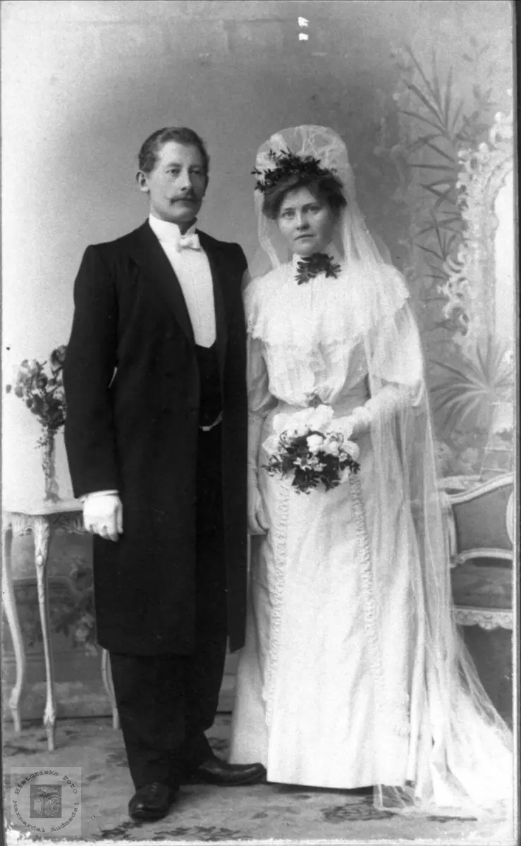 Brudeparet Aanen og Helvig Steinsland