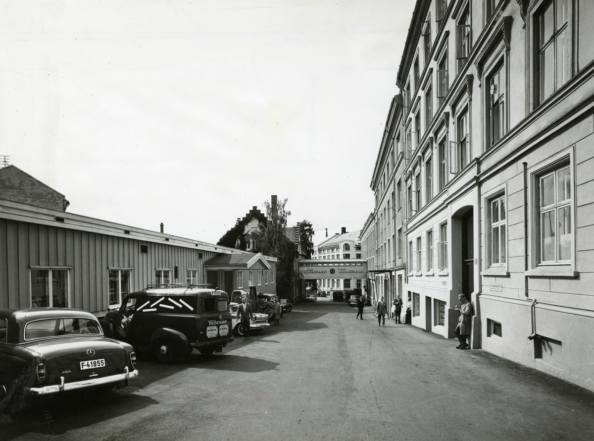 Tiedemanns fabrikk på Stensberggata.
