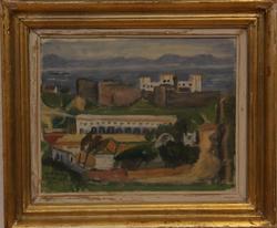 Festningen i Tarifa [Oljemaleri]