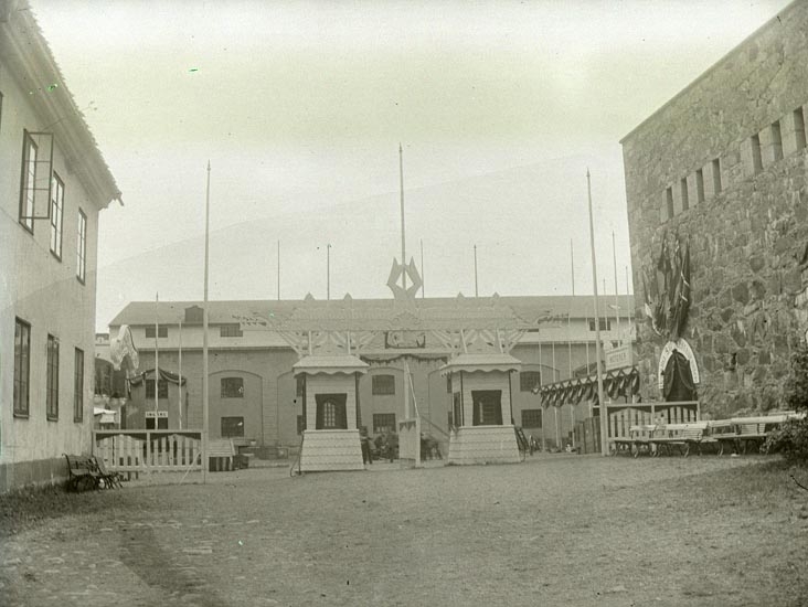 Entré till Nordisk Fiskeriutställning i Marstrand 1904