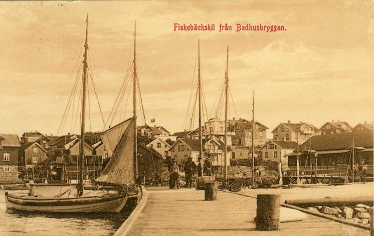 Fiskebäckskil från Badhusbryggan.