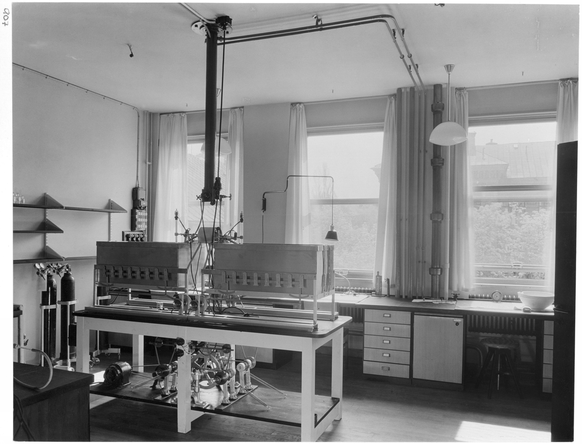 Wenner-Grens institut för experimentell biologi vid Stockholms högskola
Interiör, laboratorium