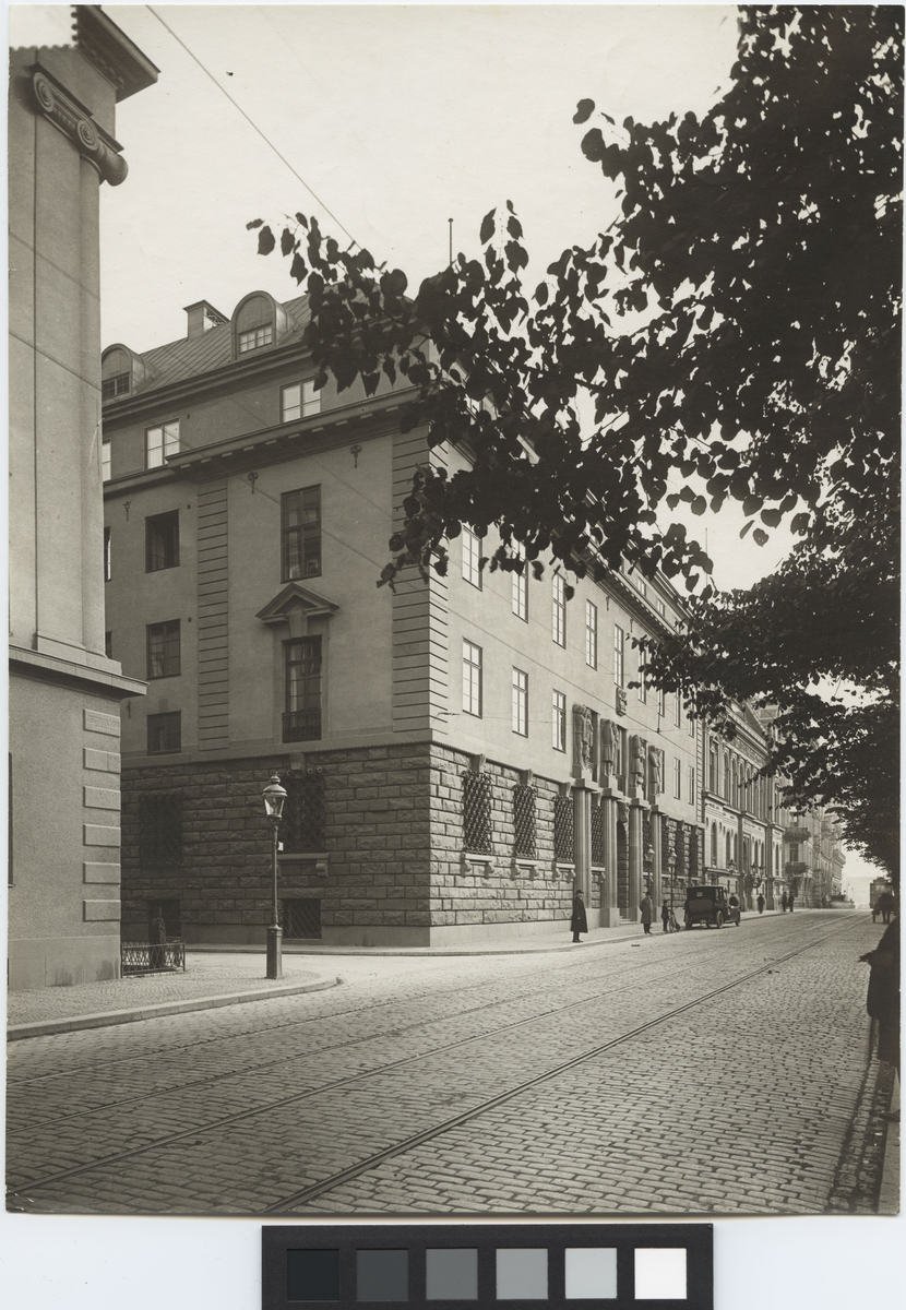 Stockholms Enskilda Bank Exteriör. - ArkDes / DigitaltMuseum