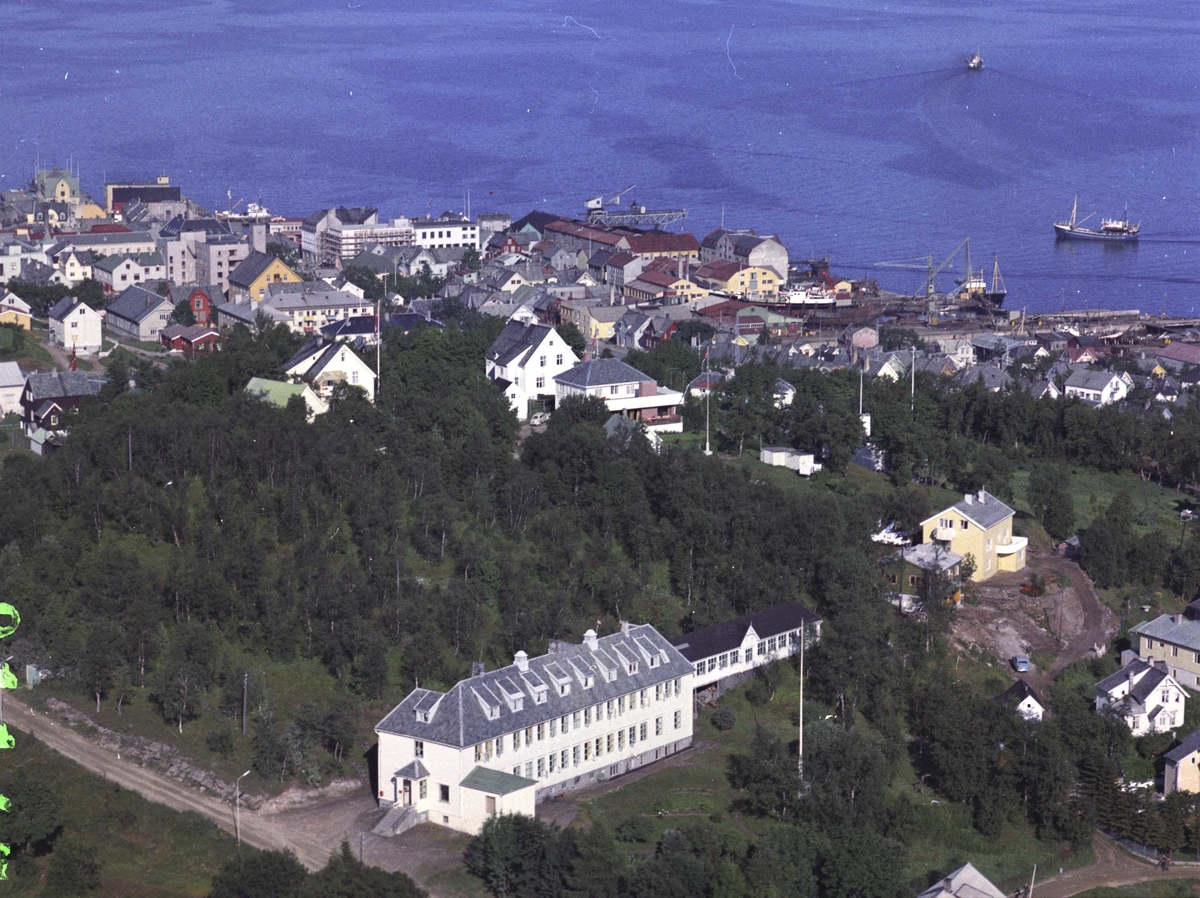 Flyfoto av Gullhaugen.