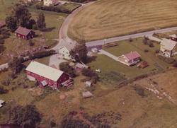 kolonialforretning, villaer, skråfoto,