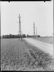 Strømlinje, stolper