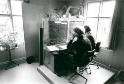Andebu telefonsentral overtatt av Televerket 1. oktober 1974