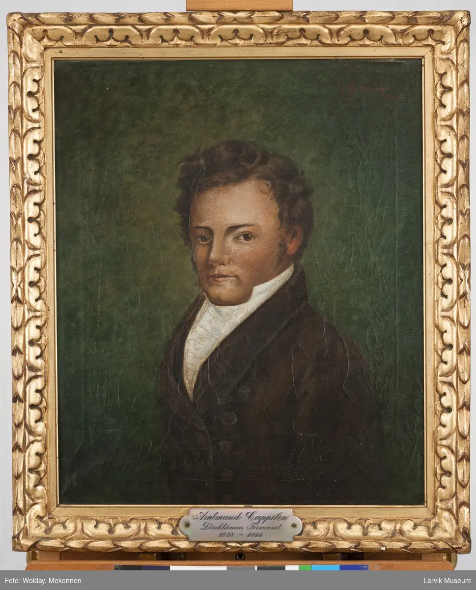 Portrett av Amtmann Cappelen, Direktionens Formand 1838-1844