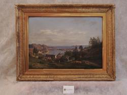 Fra Uranienborg [Oljemaleri]